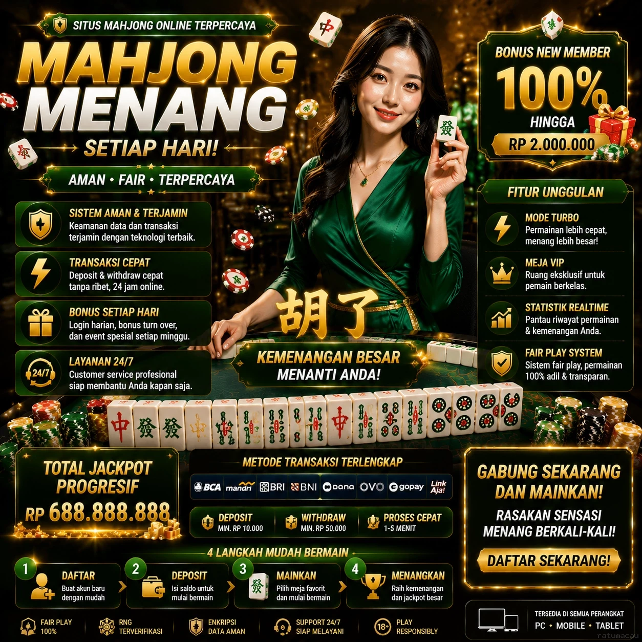 ratumacau - Peningkatan performa dan UI/UX terbaru